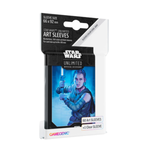 Star Wars Unlimited kártyavédő fóliák - 60 darab - Rey