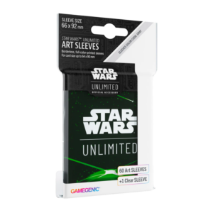 Star Wars Unlimited kártyavédő fóliák - 60 darab - Zöld