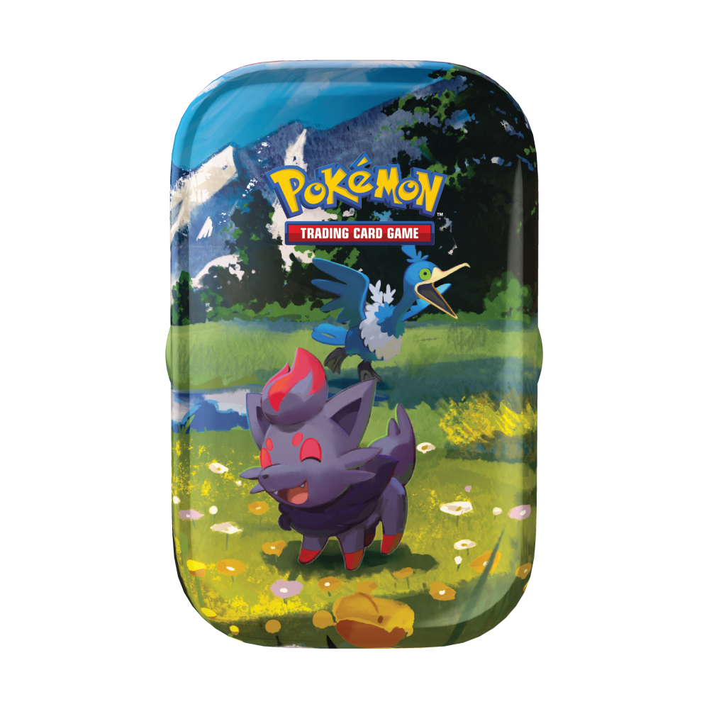 Pokémon Mega Evolution: Ascended Heroes Mini Tin - Zorua & Cramorant