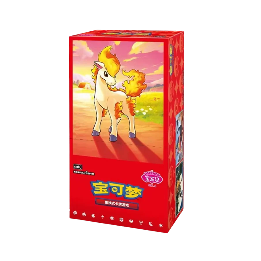 Pokémon TCG - Gem Pack Vol. 4 - Kínai Booster Display
