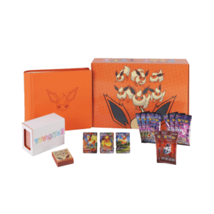 Pokémon Eevee Evolution Kínai Premium Gift Box – Flareon Eeveelution
